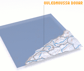 3d view of Douar Ouled Moussa